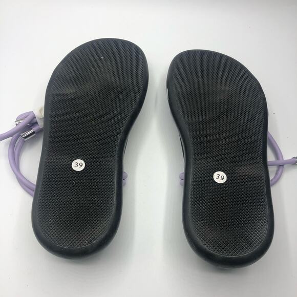 Free People Below Deck Wrap Sandals in Orchid Size EU 39/US 9 - Picture 9 of 9